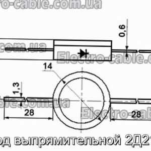 Діод випрямної 2Д213В - фотографія №1.