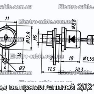 Діод випрямлявої 2Д219В - фотографія №1.