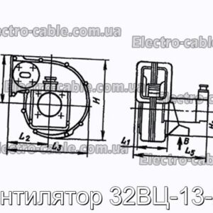 Вентилятор 32ВЦ-13-2А - фотографія №1.