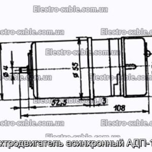 Электродвигатель асинхронный АДП-1120 - фотография № 1.