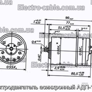 Асинхронний електричний двигун ADP -1121 - Фотографія № 1.