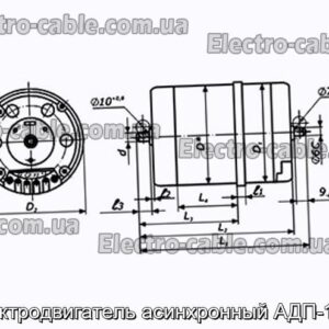 Электродвигатель асинхронный АДП-1362 - фотография № 1.