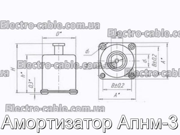 Амортизатор Апнм-3 - фотография № 2.