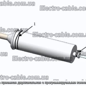 Антенна приемная двухканальная с программируемыми коннекторами - фотография № 1.