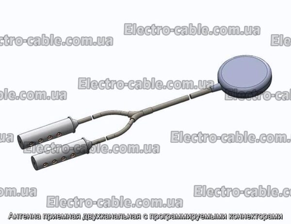 Антенна приемная двухканальная с программируемыми коннекторами - фотография № 2.