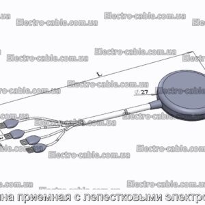 Антенна приемная с лепестковыми электродами - фотография № 2.