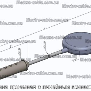 Антенна приемная с линейным коннектором - фотография № 1.