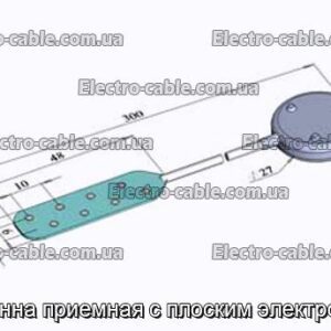 Антенна приемная с плоским электродом - фотография № 1.