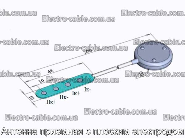 Антенна приемная с плоским электродом - фотография № 3.
