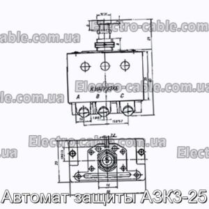 Автомат защиты АЗК3-25 - фотография № 1.