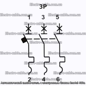 Автоматический выключатель с электронным блоком fmc4ei 400а - фотография № 2.
