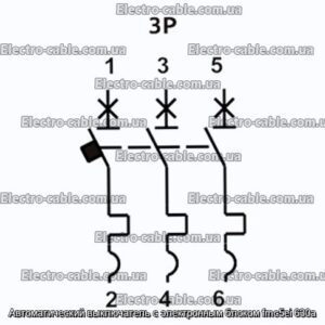 Автоматический выключатель с электронным блоком fmc5ei 630а - фотография № 2.