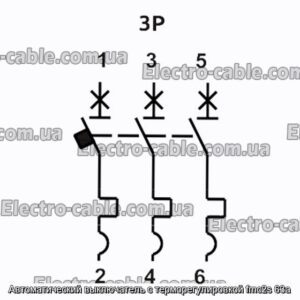 Автоматический выключатель с терморегулировкой fmc2s 63а - фотография № 2.
