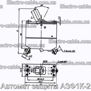 Автомат защиты АЗФ1К-2 - фотография № 1.