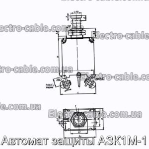 Автомат защиты АЗК1М-1 - фотография № 1.