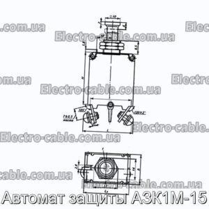 Автомат защиты АЗК1М-15 - фотография № 1.