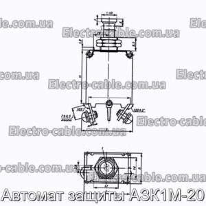 Автомат защиты АЗК1М-20 - фотография № 1.