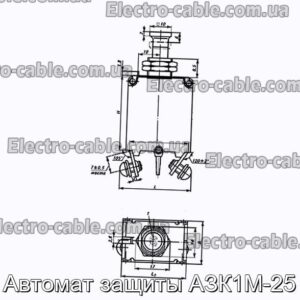 Автомат защиты АЗК1М-25 - фотография № 1.