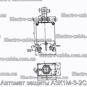 Автомат защиты АЗК1М-3-2С - фотография № 1.