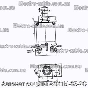 Автомат защиты АЗК1М-35-2С - фотография № 1.