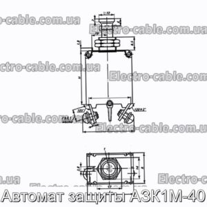 Автомат защиты АЗК1М-40 - фотография № 1.