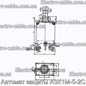 Автомат защиты АЗК1М-5-2С - фотография № 1.