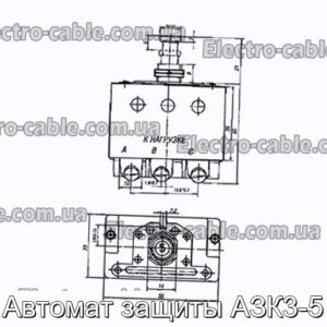 Автомат защиты АЗК3-5 - фотография № 1.