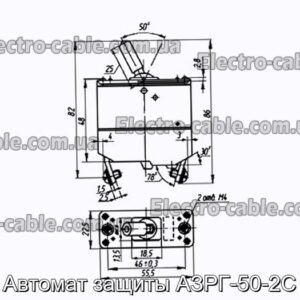 Автомат защиты АЗРГ-50-2С - фотография № 1.