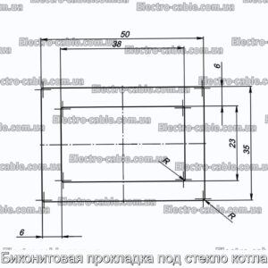 Биконитовая прокладка под стекло котла - фотография № 2.