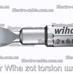 Бит Wiha zot torsion шлиц - фотография № 1.