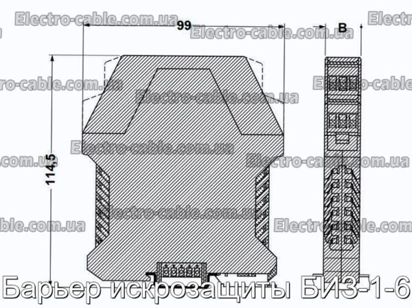 Барьер искрозащиты БИЗ-1-6 - фотография № 4.