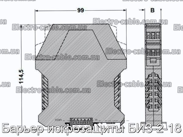 Барьер искрозащиты БИЗ-2-18 - фотография № 5.