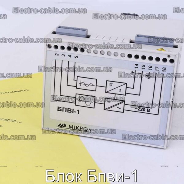 Блок Бпви-1 - фотография № 2.
