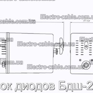 Блок диодов Бдш-20м - фотография № 2.