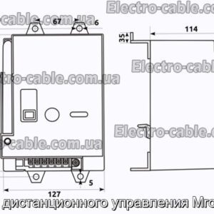 Блок дистанционного управления Mrom3/7 - фотография № 2.