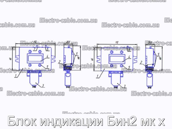 Блок индикации Бин2 мк x - фотография № 1.