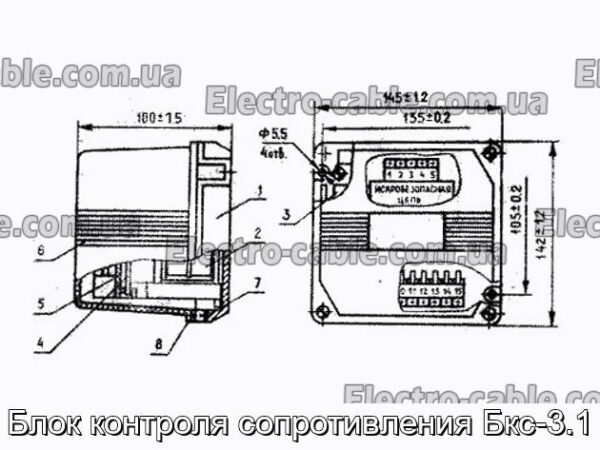 Блок контроля сопротивления Бкс-3.1 - фотография № 2.