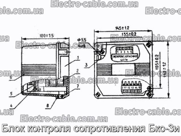 Блок контролю опору Бкс-3і – фотографія №1.