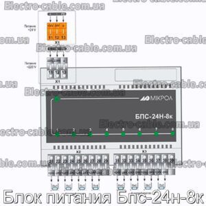 Блок питания Бпс-24н-8к - фотография № 2.