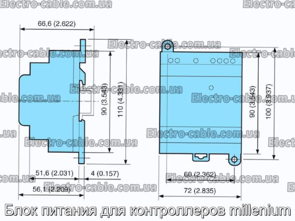 Блок питания для контроллеров millenium - фотография № 2.