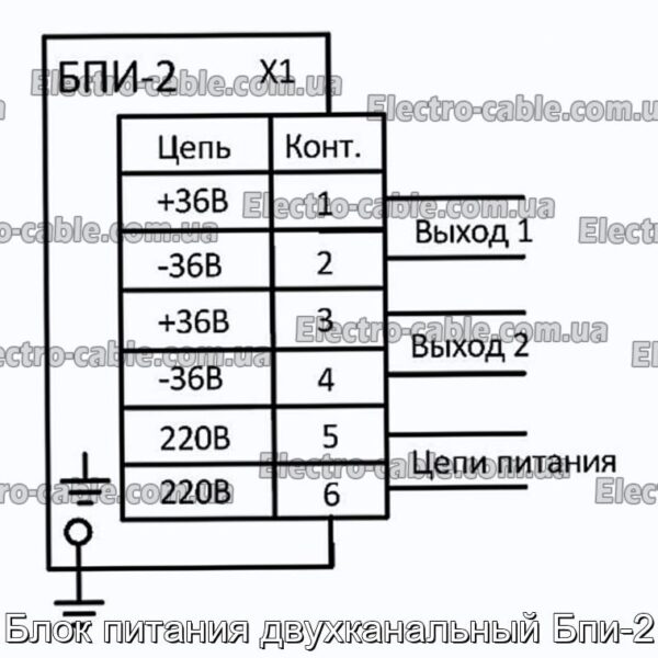 Блок питания двухканальный Бпи-2 - фотография № 2.