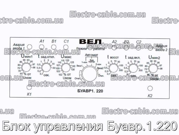 Блок управления Буавр.1.220 - фотография № 2.