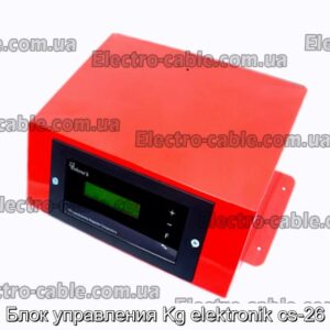 Блок управления Kg elektronik cs-26 - фотография № 1.