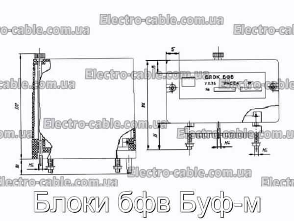 Блоки бфв Буф-м - фотография № 2.