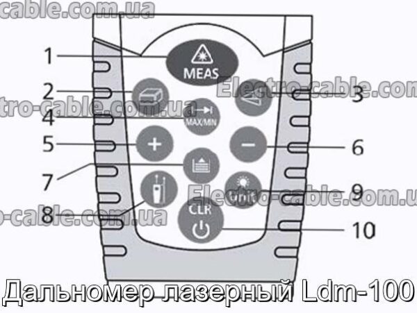 Дальномер лазерный Ldm-100 - фотография № 1.