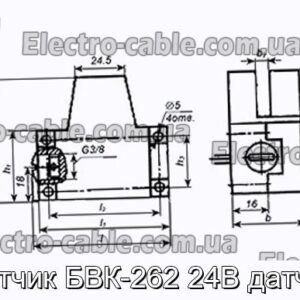 Датчик БВК-262 24В датчик - фотографія №1.