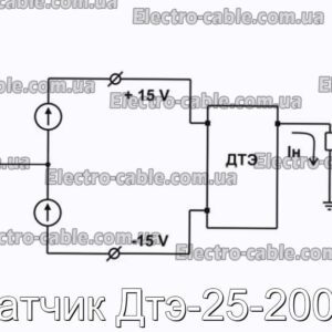 Датчик Дтэ-25-200м - фотография № 2.