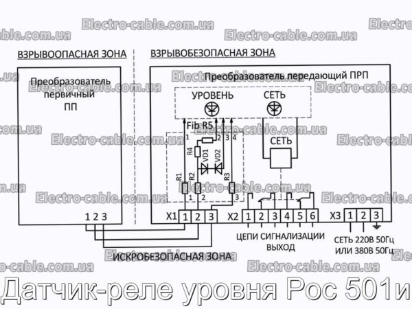 Датчик-реле уровня Рос 501и - фотография № 1.