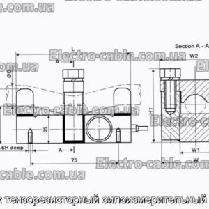 Датчик тензорезисторный силоизмерительный Дттр-1 - фотография № 2.