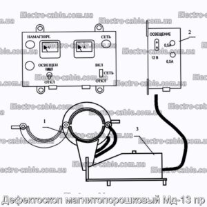 Дефектоскоп магнитопорошковый Мд-13 пр - фотография № 1.